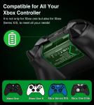 BEBONCOOL 2-Pack Rechargeable Battery for Xbox Controllers