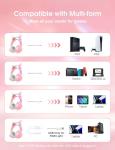 ONITOON Cat Ear Gaming Headset with RGB Lights