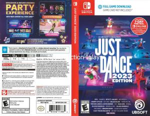 Just Dance 2023 Switch Game Case