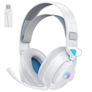 Awinnasey PH3 Wireless Gaming Headset - Pearl White