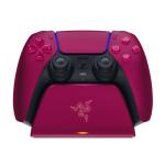 Razer PS5 Wireless Controller Fast Charging Station - Cosmic Red
