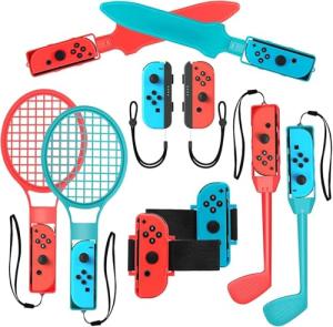 Nintendo Switch 10-in-1 Sports Accessory Bundle