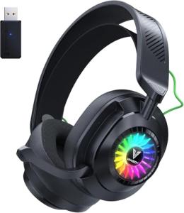 Vakedy HW10 Wireless Gaming Headset with RGB