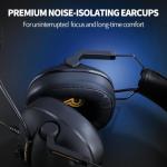 Senzer Noise Cancelling Gaming Headset with Mic