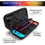 Nintendo Switch Accessories Bundle with Carrying Case