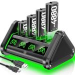 OIVO Xbox Rechargeable Batteries with Charger Station