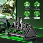 OIVO Xbox Rechargeable Batteries with Charger Station