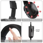 TSV Stereo Gaming Headset with Noise Canceling Microphone