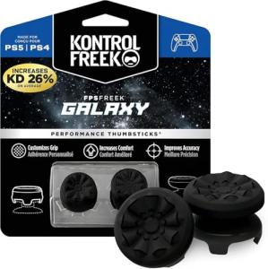 FPS Freek Galaxy Black Thumbsticks for PS4/PS5