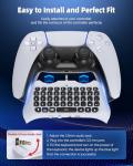 MENEEA Wireless Keyboard Gamepad for PS5