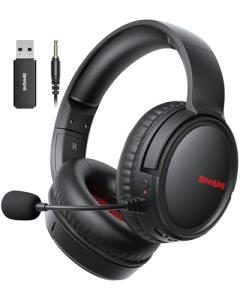 BINNUNE Wireless Gaming Headset with Mic for Consoles