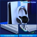 PS5 DualSense Controller Charging Station with Cooling Fan