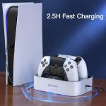 PS5 Controller Charging Station with LED Indicators