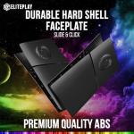 Black PS5 Slim Faceplate with LED Cooling Vents