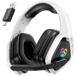 Wireless Gaming Headset with Mic for PC & Consoles