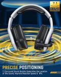 Wireless Gaming Headset with Mic for PC & Consoles