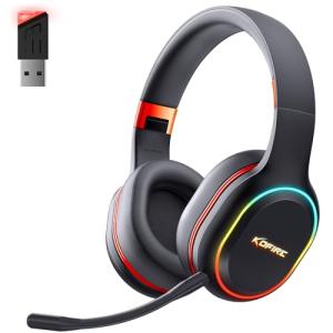 KOFIRE Wireless Gaming Headset with Vibration and Mic
