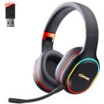 KOFIRE Wireless Gaming Headset with Vibration and Mic