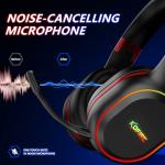 KOFIRE Wireless Gaming Headset with Vibration and Mic