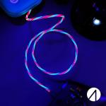 Light Up Charging Cables for PS5 and Switch