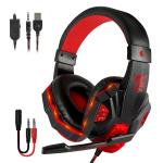 TSV Wired Gaming Headset with Microphone and Surround Sound