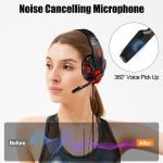 TSV Wired Gaming Headset with Microphone and Surround Sound