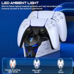 HEYLICOOL Fast Charger Dock for PS5 Controllers