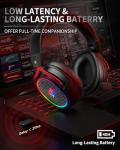 Ozeino Wireless Gaming Headset with 7.1 Surround Sound