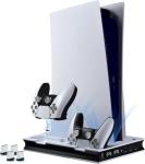 PS5 Cooling Charging Station with LED Lights