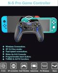 Cehensy Bluetooth Switch Pro Controller for Nintendo