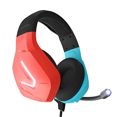 Orzly Gaming Headset Mic Nintendo Switch LED