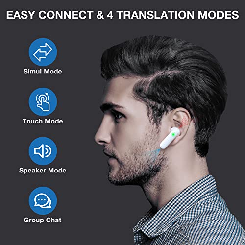 Timekettle WT2/W3 Translator Earbuds- 40 Languages, 93 Accents
