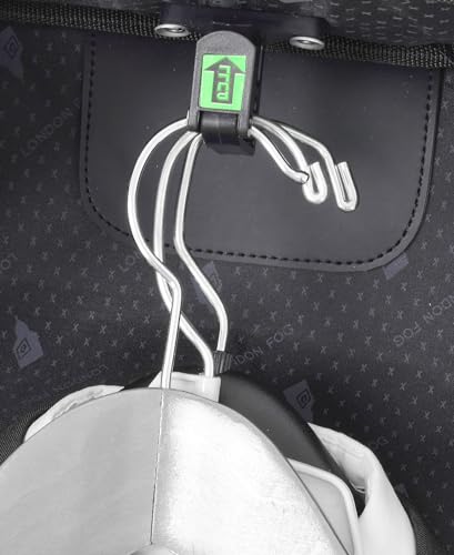 LONDON FOG Buckingham 44-Inch Wheeled Garment Bag, Black