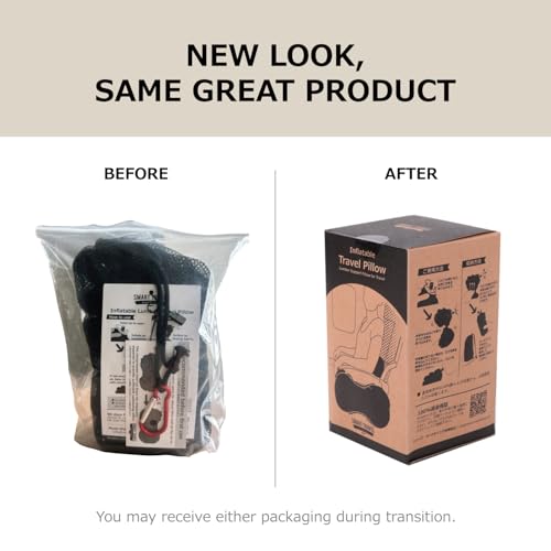 Inflatable Lumbar Travel Pillow for Comfortable Travel