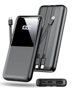 CFIAI Portable Charger Power Bank - Fast Charging LED Display