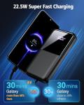 CFIAI Portable Charger Power Bank - Fast Charging LED Display