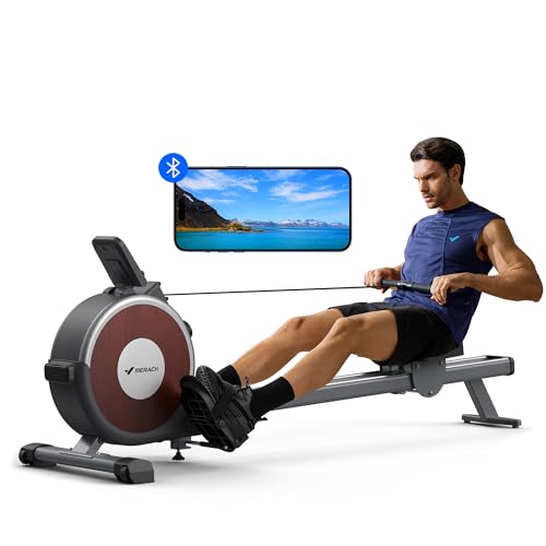 Merach Magnetic Rowing Machine, 16 Levels Quiet Resistance