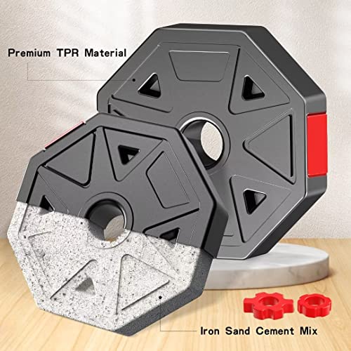 Adjustable Dumbbell Weight Set - 30 lbs Pair