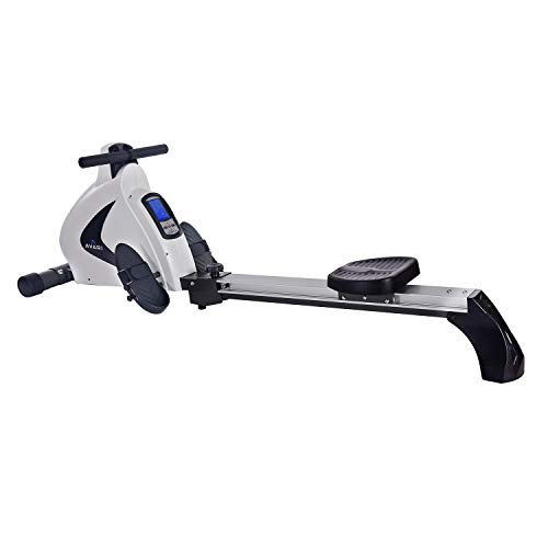 Stamina Avari A350-701 Magnetic Rower, White/Silver Gym