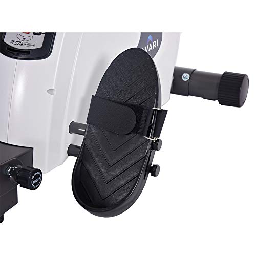 Stamina Avari A350-701 Magnetic Rower, White/Silver Gym