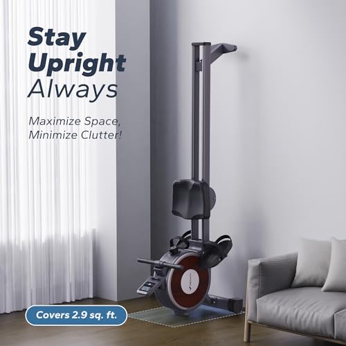 Merach Magnetic Rowing Machine, 16 Levels Quiet Resistance