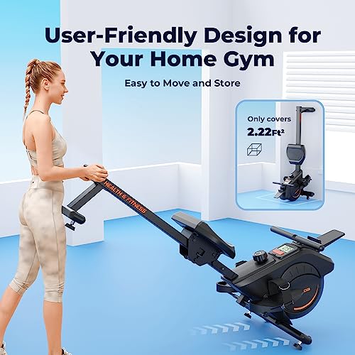 YOSUDA Magnetic Rowing Machine - 350 LB Capacity