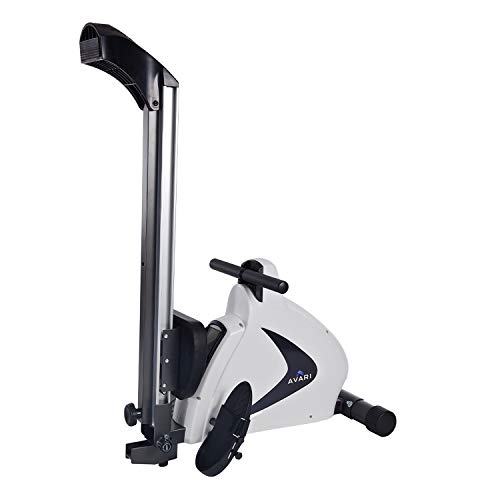 Stamina Avari A350-701 Magnetic Rower, White/Silver Gym