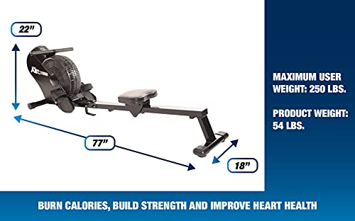 Stamina ATS Air Rower - Foldable with Smart App