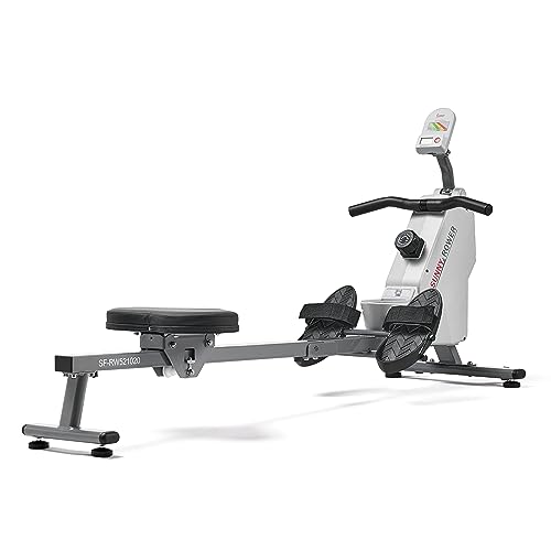 Sunny Health & Fitness Compact Magnetic Rowing Machine