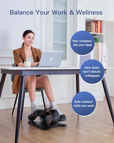 YOSUDA Under Desk Elliptical for Seniors, Fully Assembled