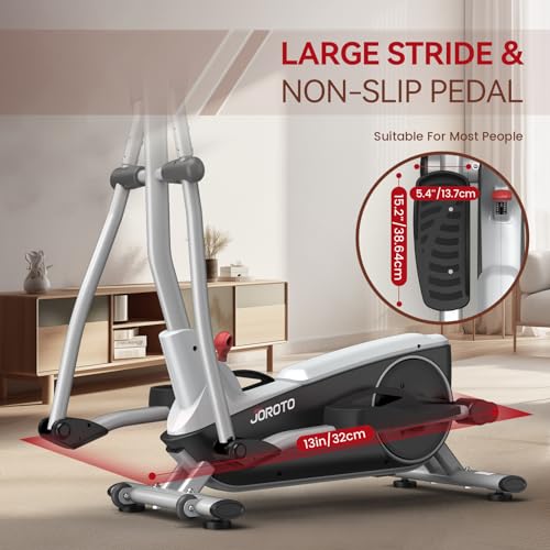 JOROTO Cross Trainer Elliptical Machine with 8 Resistance Levels