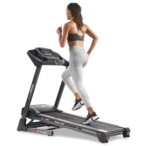 Sunny Health & Fitness Smart Treadmill with Auto Incline