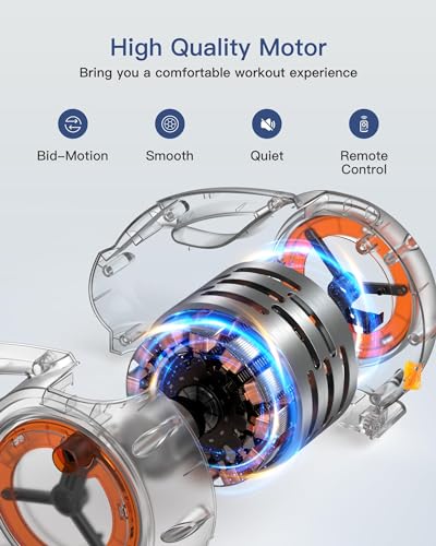 YOSUDA Under Desk Elliptical for Seniors, Fully Assembled