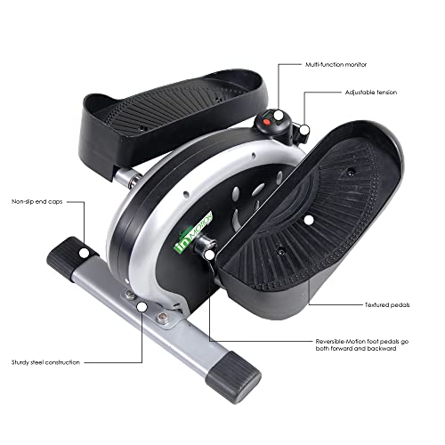 Stamina Compact Elliptical Strider with Smart Workout App